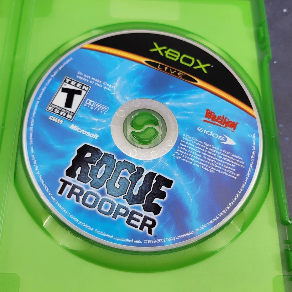 Rogue Trooper Microsoft Xbox 2006 CIB Complete Original Case Manual Eidos NTSC